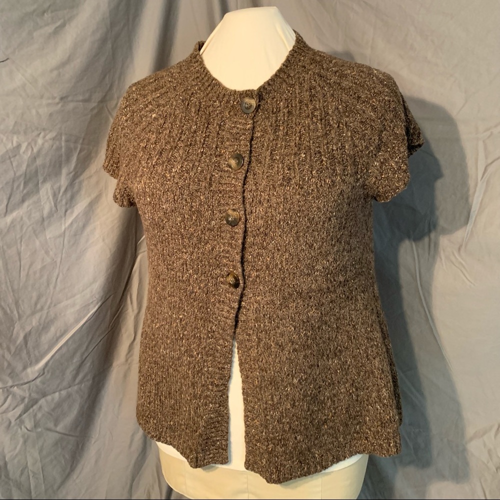Charter club woman short sleeve layering cardigan 1X